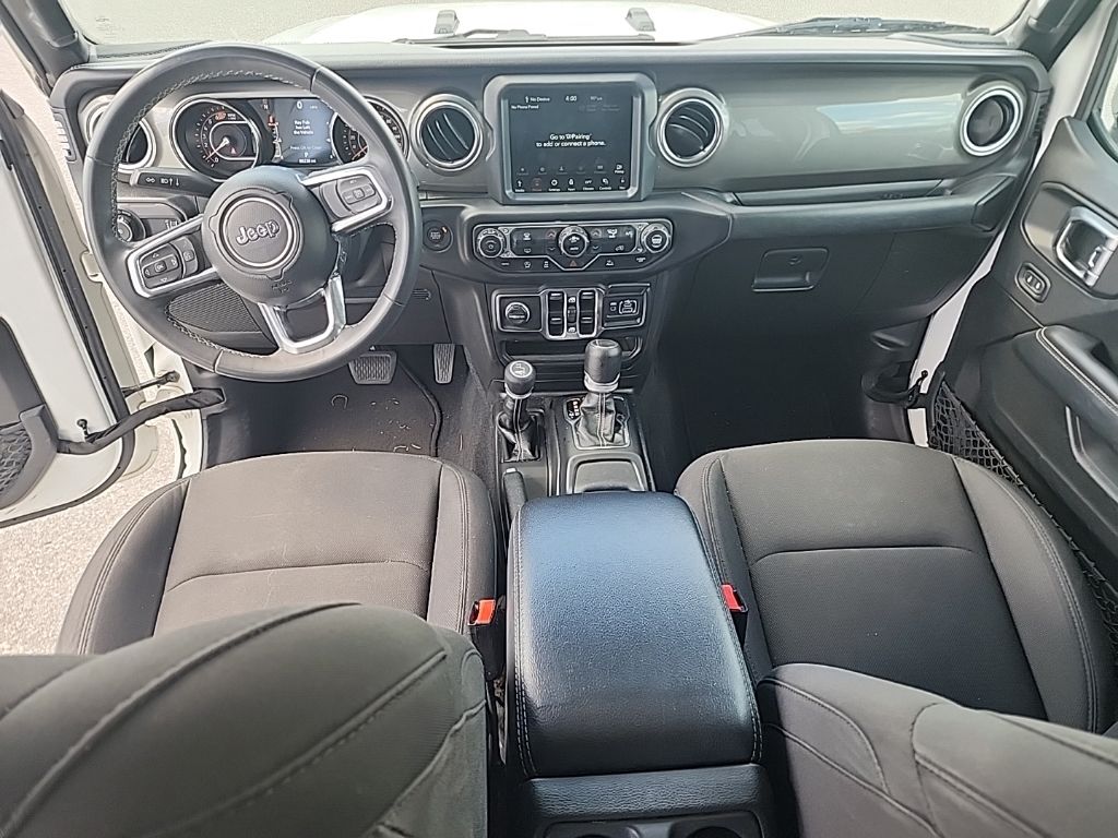 2023 White Jeep Wrangler Sahara 4X4 SUV
