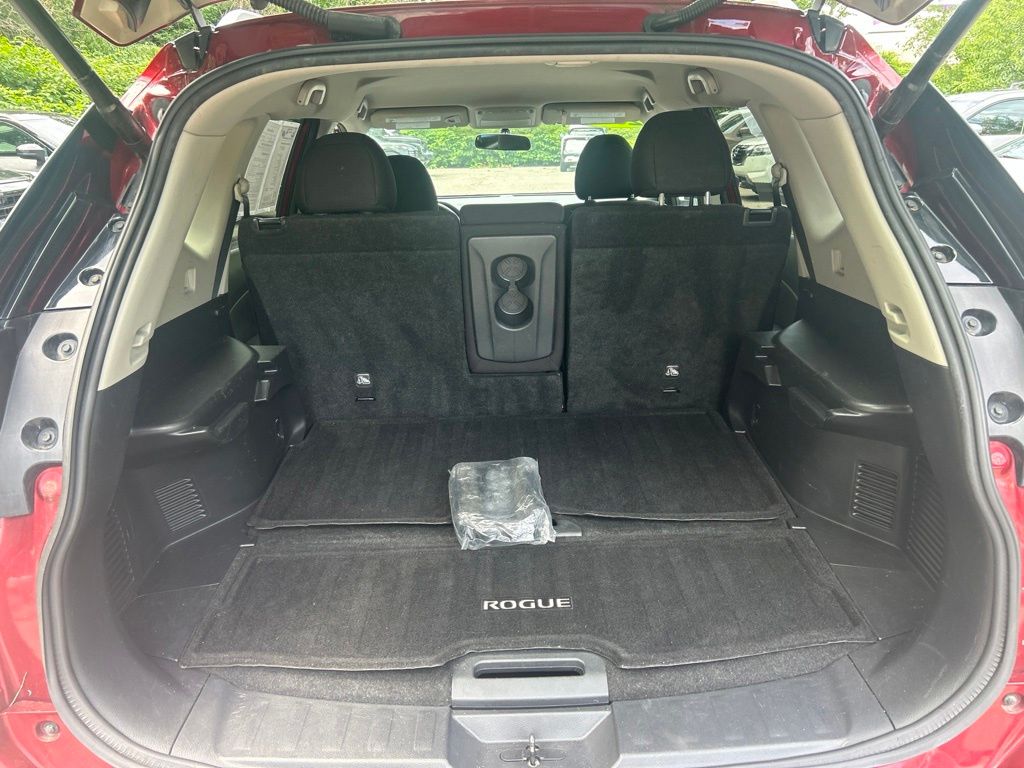 2018 Nissan Rogue SV Red at Bob Ruth Ford