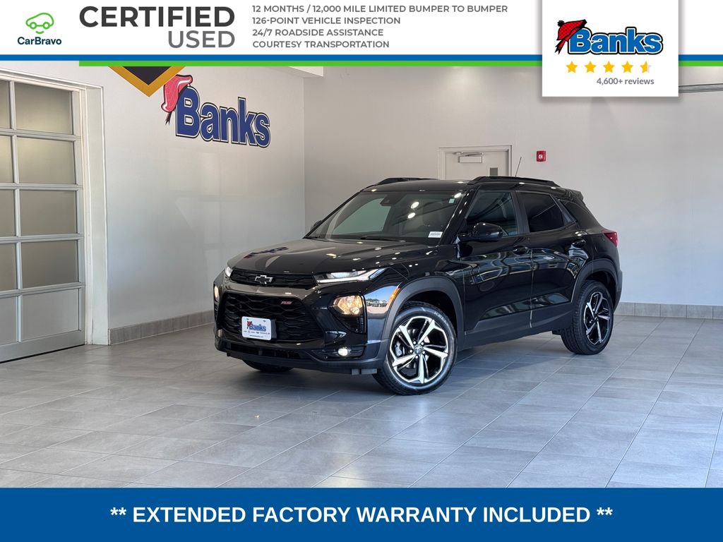 Mosaic Black Metallic 2023 Chevrolet Trailblazer SUV / Crossover Four-Wheel Drive 9-Speed Automatic