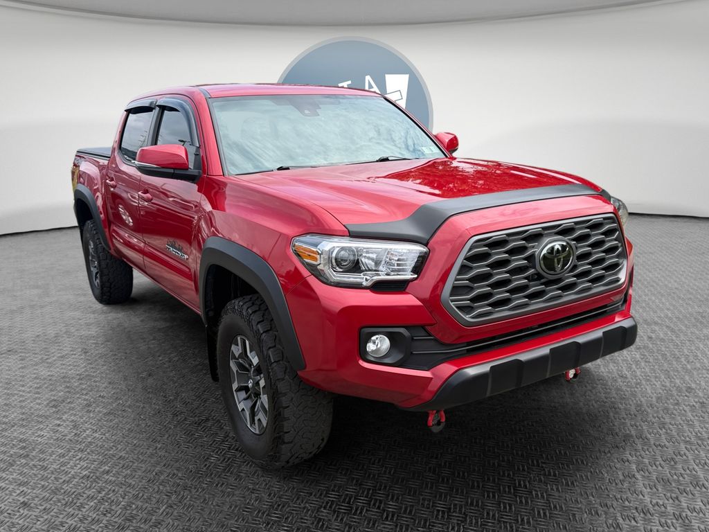 Barcelona Red Metallic 2023 Toyota Tacoma Pickup Truck Four-Wheel Drive 6-Speed Automatic