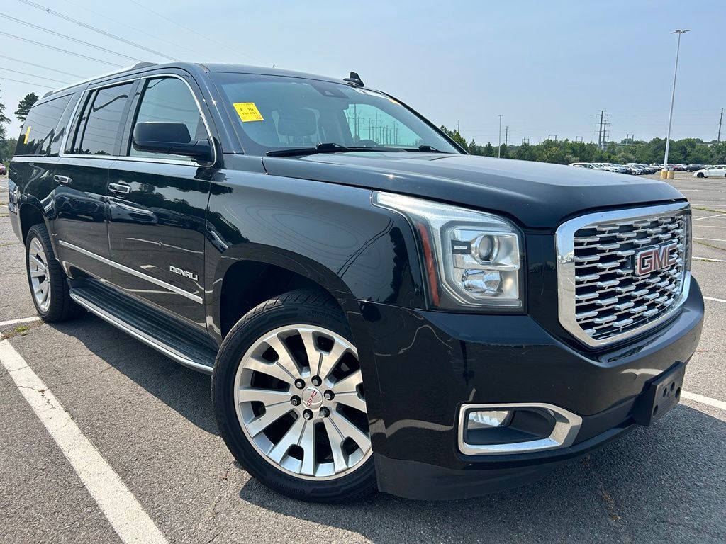 Onyx Black 2018 GMC Yukon XL SUV / Crossover Four-Wheel Drive Automatic