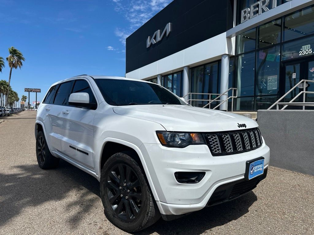 Bright White Clearcoat 2019 Jeep Grand Cherokee SUV / Crossover Four-Wheel Drive 8-Speed Automatic