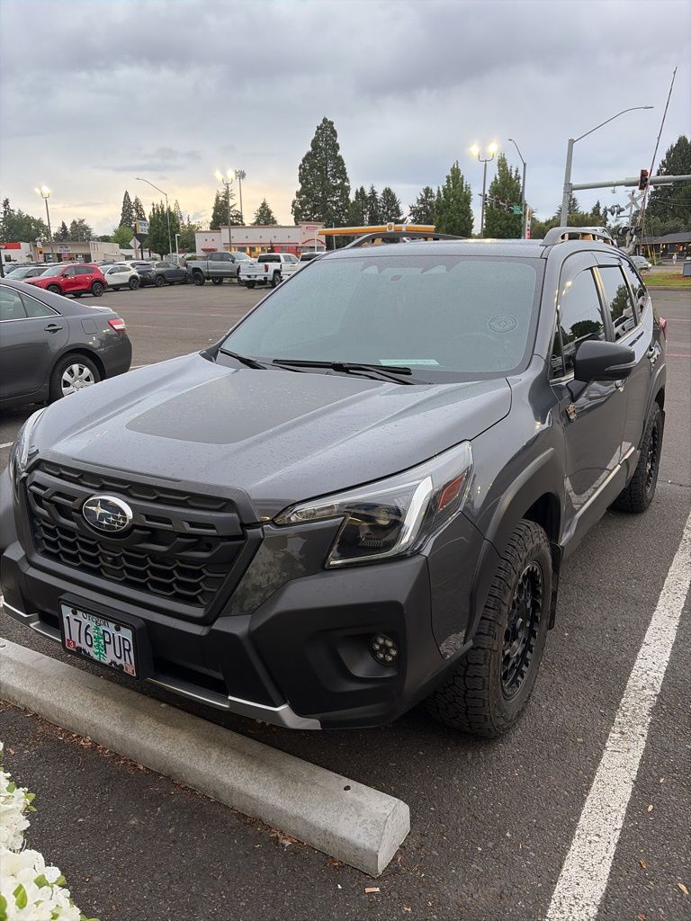 Magnetite Gray Metallic 2024 Subaru Forester Wilderness Crossover AWD SUV / Crossover All-Wheel Drive Continuously Variable Transmission