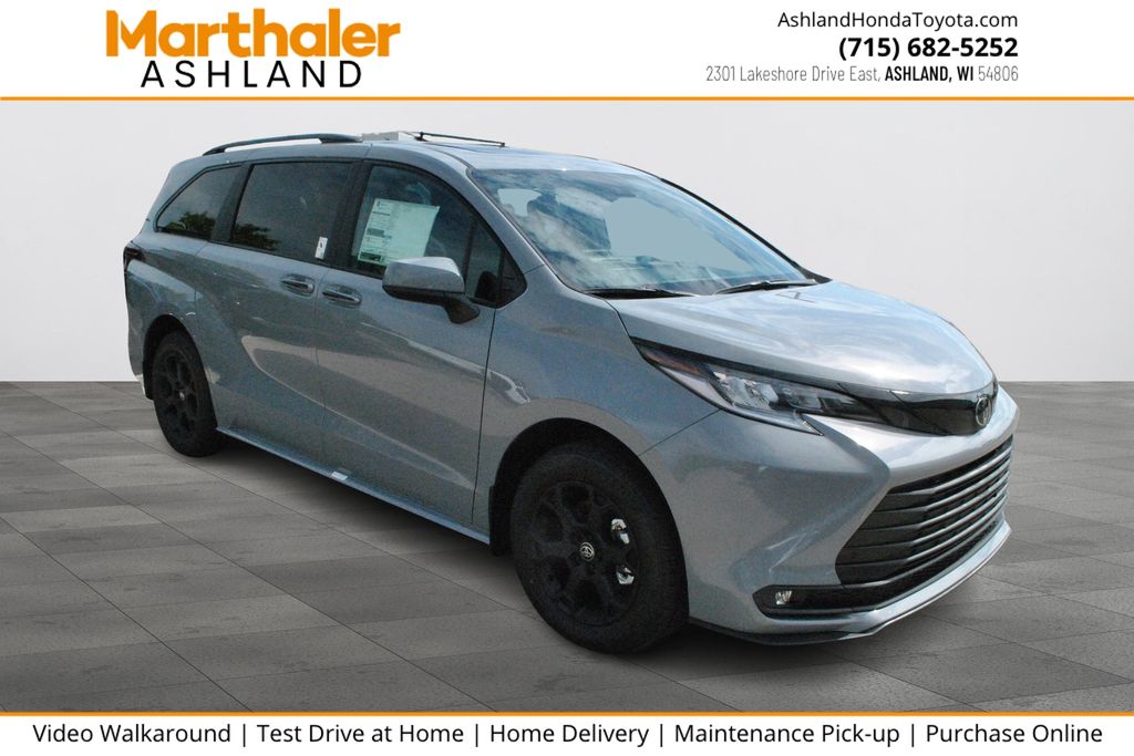 Cement 2026 Toyota Sienna Minivan All-Wheel Drive Continuously Variable Transmission