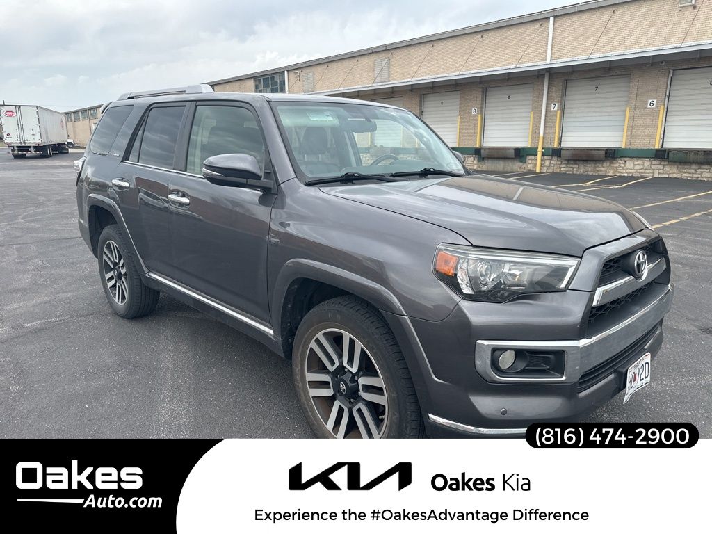 Magnetic Gray Metallic 2016 Toyota 4Runner Limited 4WD SUV / Crossover All-Wheel Drive 5-Speed Automatic Overdrive
