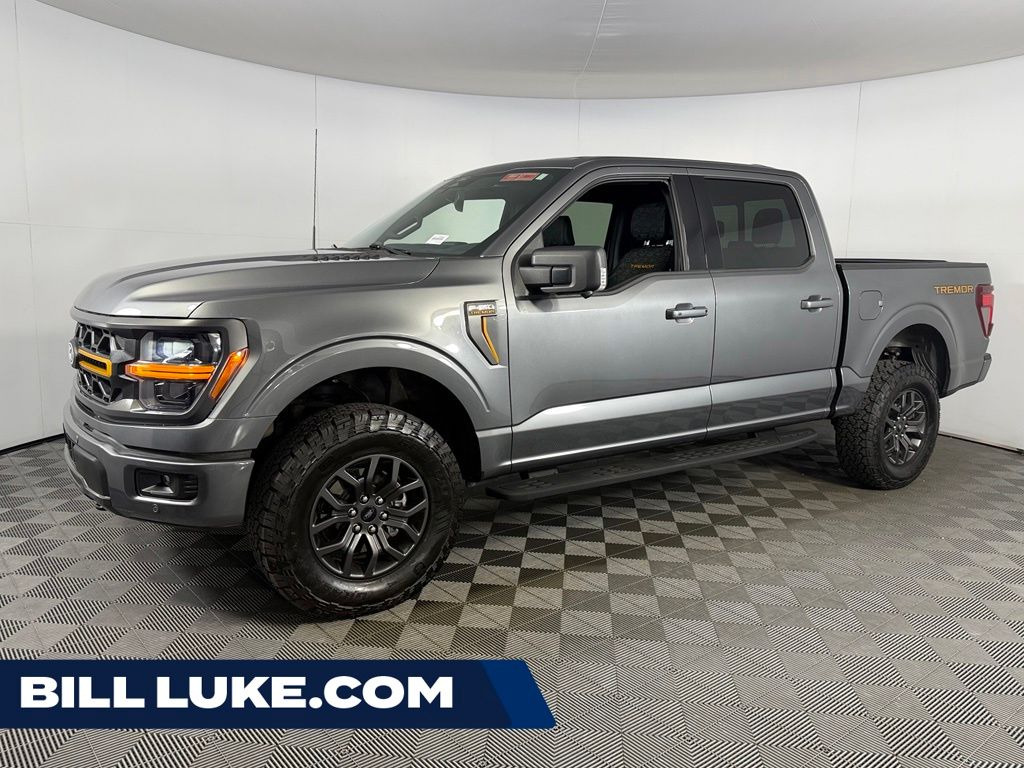 Carbonized Gray Metallic 2025 Ford F-150 Pickup Truck Four-Wheel Drive Automatic