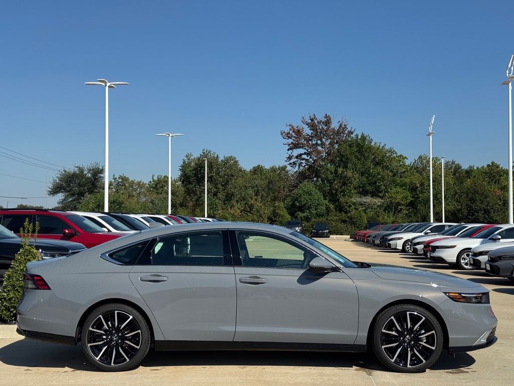 2025 Honda Accord Hybrid Touring Gray at Classic Elite Chevrolet Hwy 6