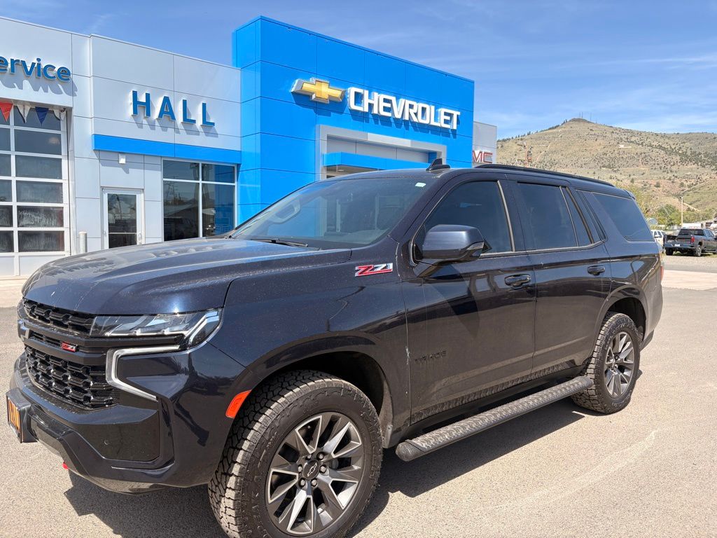 Midnight Blue Metallic 2023 Chevrolet Tahoe Z71 4WD SUV / Crossover Four-Wheel Drive Automatic