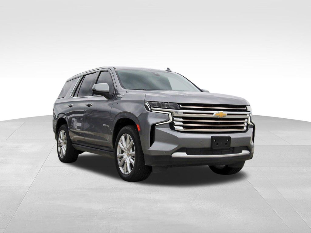 Gray (Steel Metallic) 2021 Chevrolet Tahoe SUV / Crossover Four-Wheel Drive 