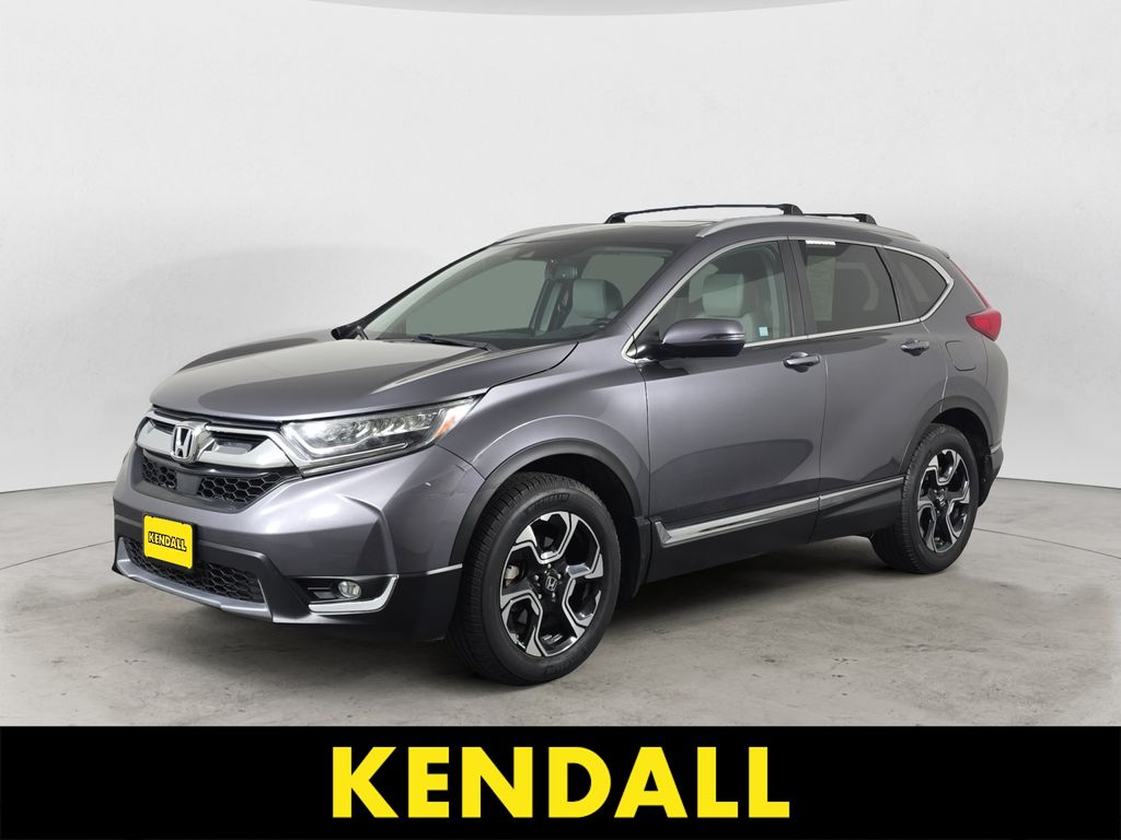 Gray (Modern Steel Metallic) 2017 Honda CR-V SUV / Crossover All-Wheel Drive Continuously Variable Transmission