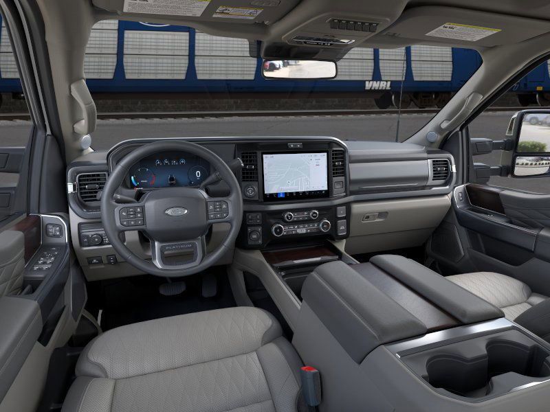 New 2026 Star White Metallic Tri-Coat Ford F-350® Platinum® image 9