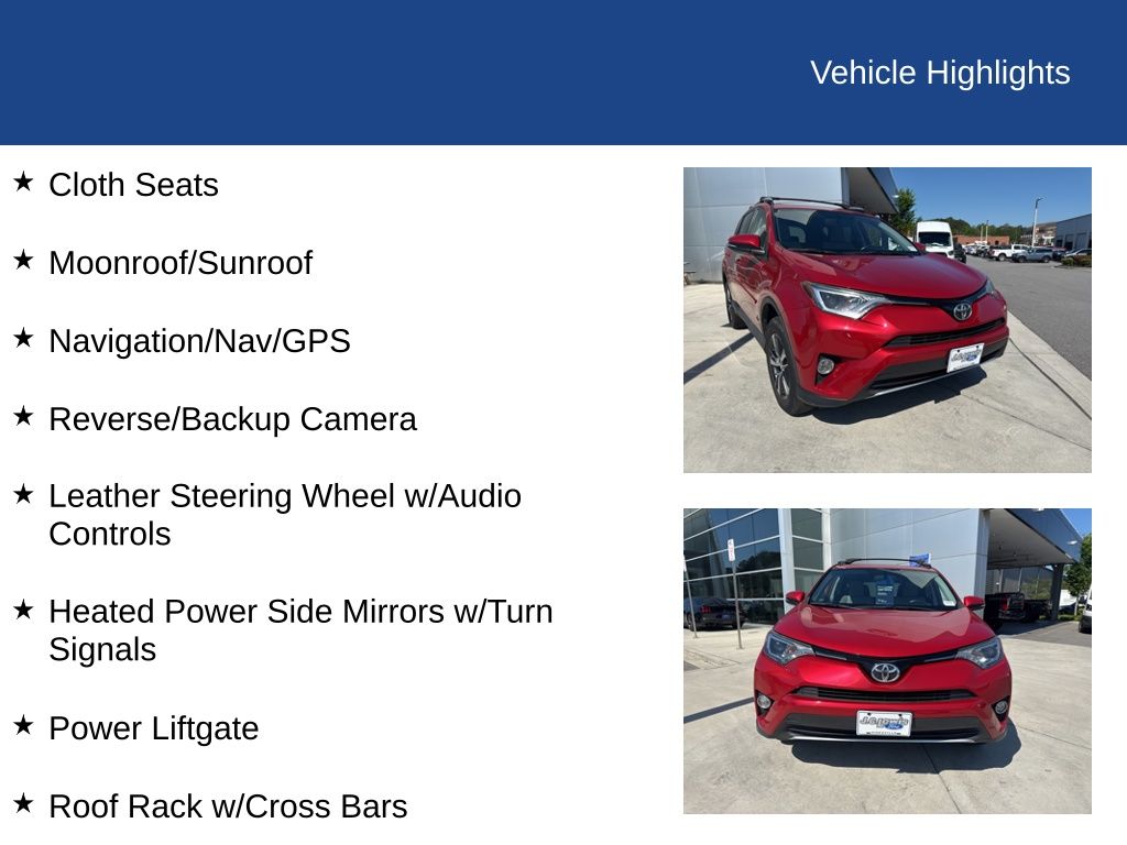 2016 Toyota RAV4 XLE