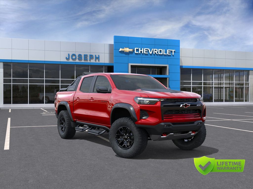Radiant Red Tintcoat 2026 Chevrolet Colorado Pickup Truck Four-Wheel Drive 8-Speed Automatic