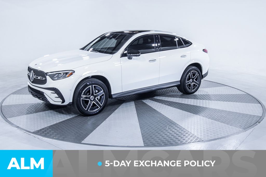 Used 2024 White Mercedes-Benz GLC 300 Coupe image 3