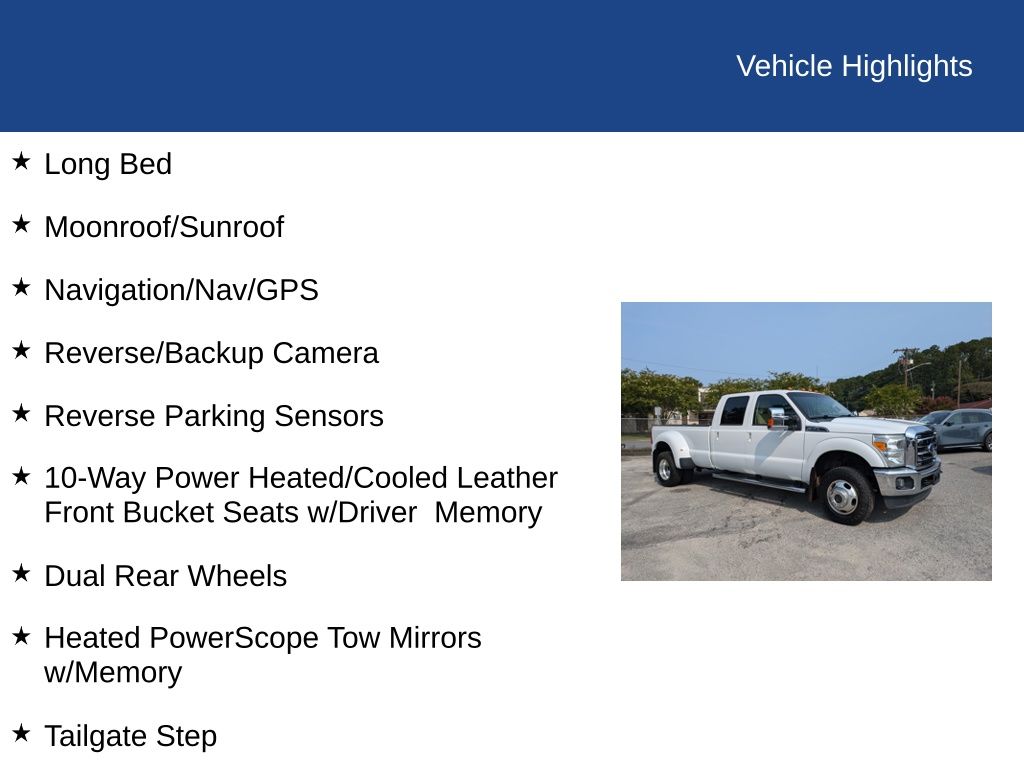 2016 Ford F-350 Super Duty LARIAT