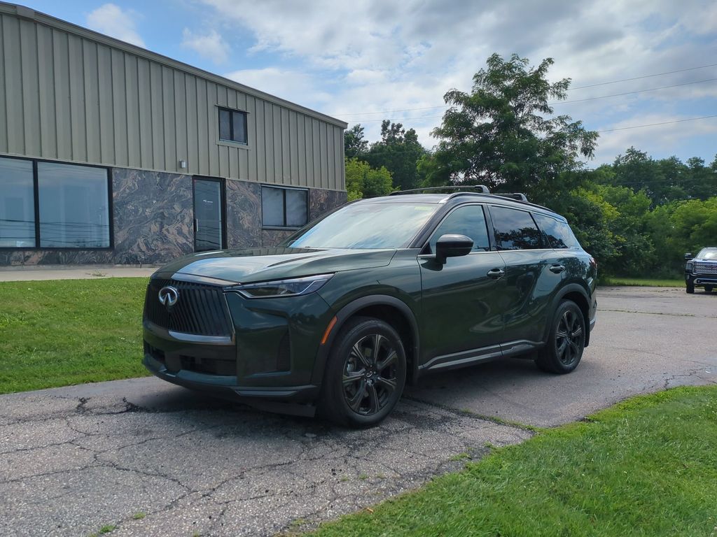 Deep Emerald 2026 INFINITI QX60 SUV / Crossover All-Wheel Drive 9-Speed Automatic