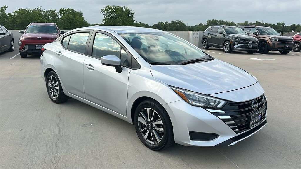 2025 Nissan Versa 1.6 SV Silver at Emmons Autoplex