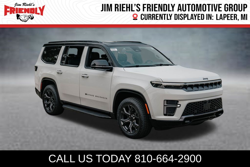 Bright White Clearcoat 2026 Jeep Grand Wagoneer SUV / Crossover Four-Wheel Drive 8-Speed Automatic