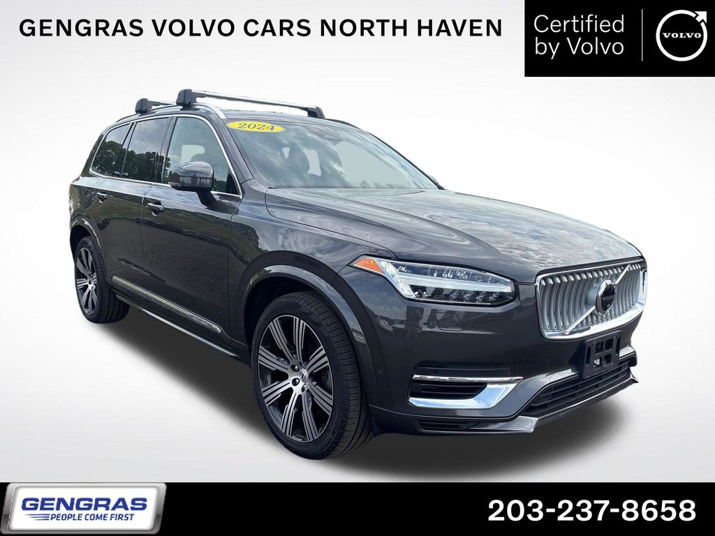 Platinum Gray Metallic 2024 Volvo XC90 SUV / Crossover All-Wheel Drive Automatic