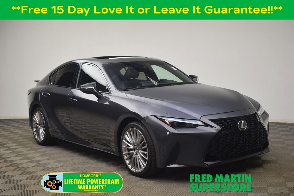 Cloudburst Gray 2022 Lexus IS 300 AWD Sedan All-Wheel Drive 6-Speed Automatic