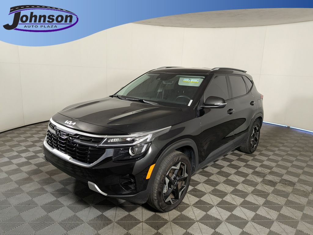 Fusion Black 2025 Kia Seltos SUV / Crossover All-Wheel Drive Continuously Variable Transmission