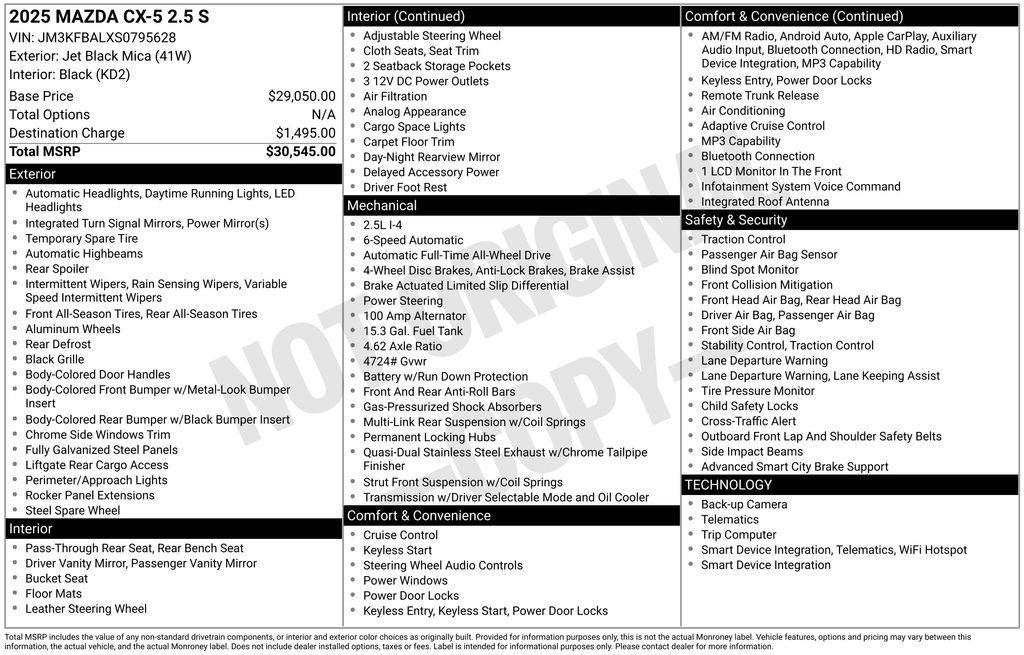 2025 Mazda CX-5 S's photo