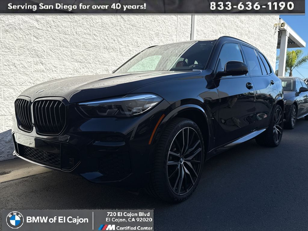 Carbon Black Metallic 2023 BMW X5 xDrive40i AWD SUV / Crossover All-Wheel Drive 8-Speed Automatic