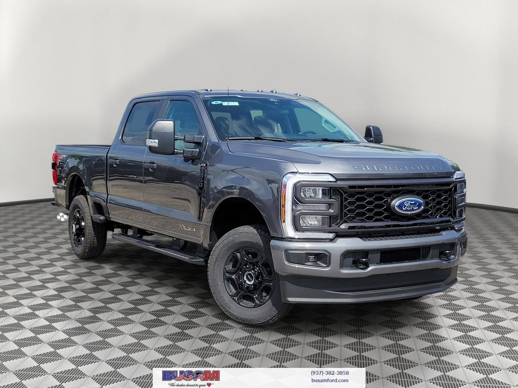 Gray 2026 Ford F-250 Super Duty Pickup Truck Four-Wheel Drive Automatic