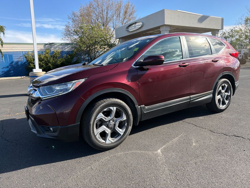 Basque Red Pearl II 2019 Honda CR-V EX-L AWD SUV / Crossover All-Wheel Drive Continuously Variable Transmission