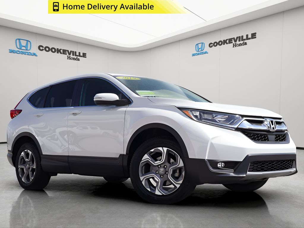 Platinum White Pearl 2019 Honda CR-V EX-L AWD SUV / Crossover All-Wheel Drive Continuously Variable Transmission