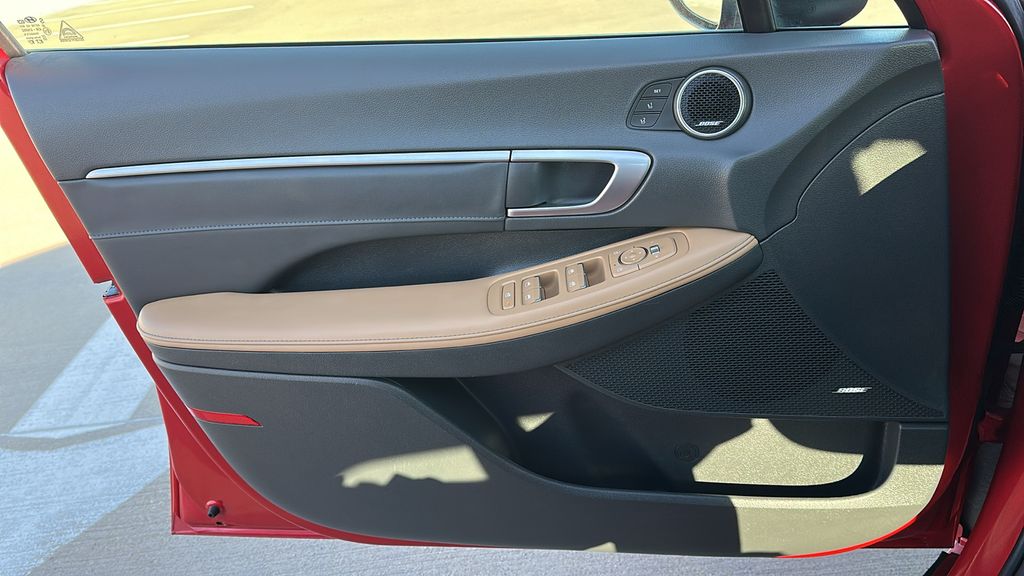 2021 Hyundai Sonata Limited Red at Parkway Family Mazda