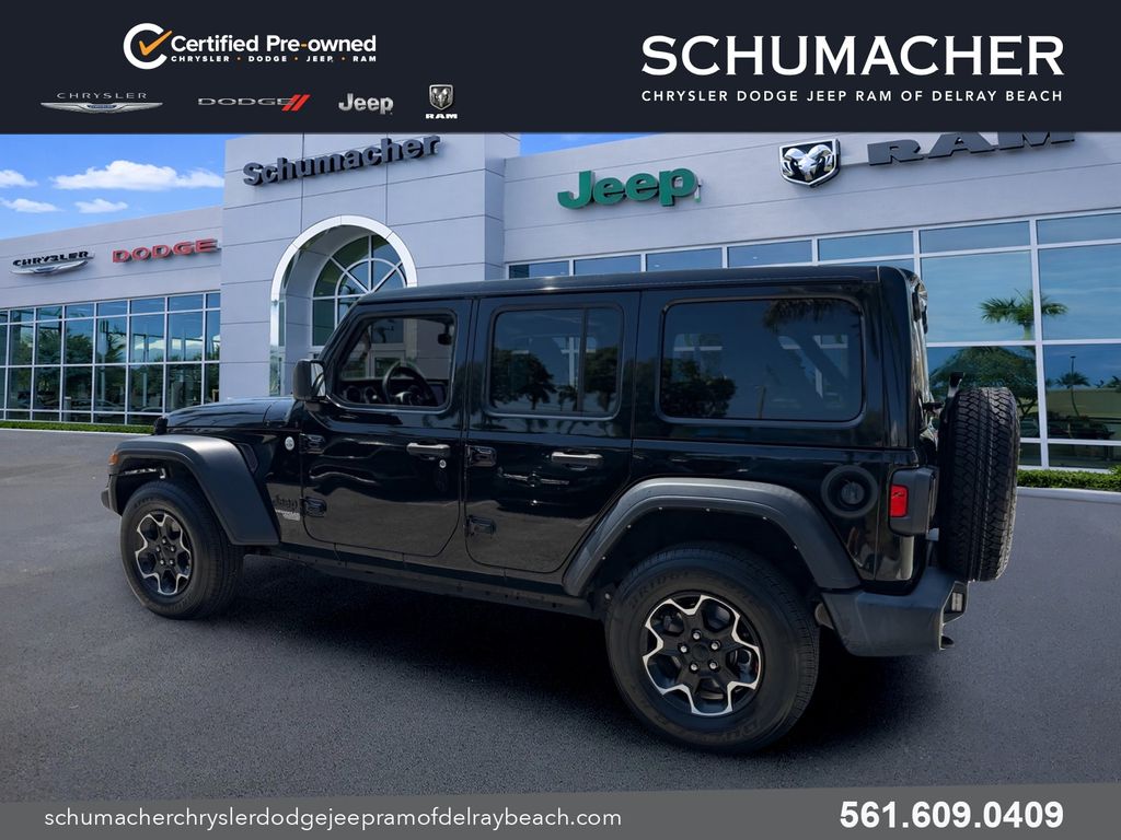 used 2021 Jeep Wrangler car, priced at $29,998