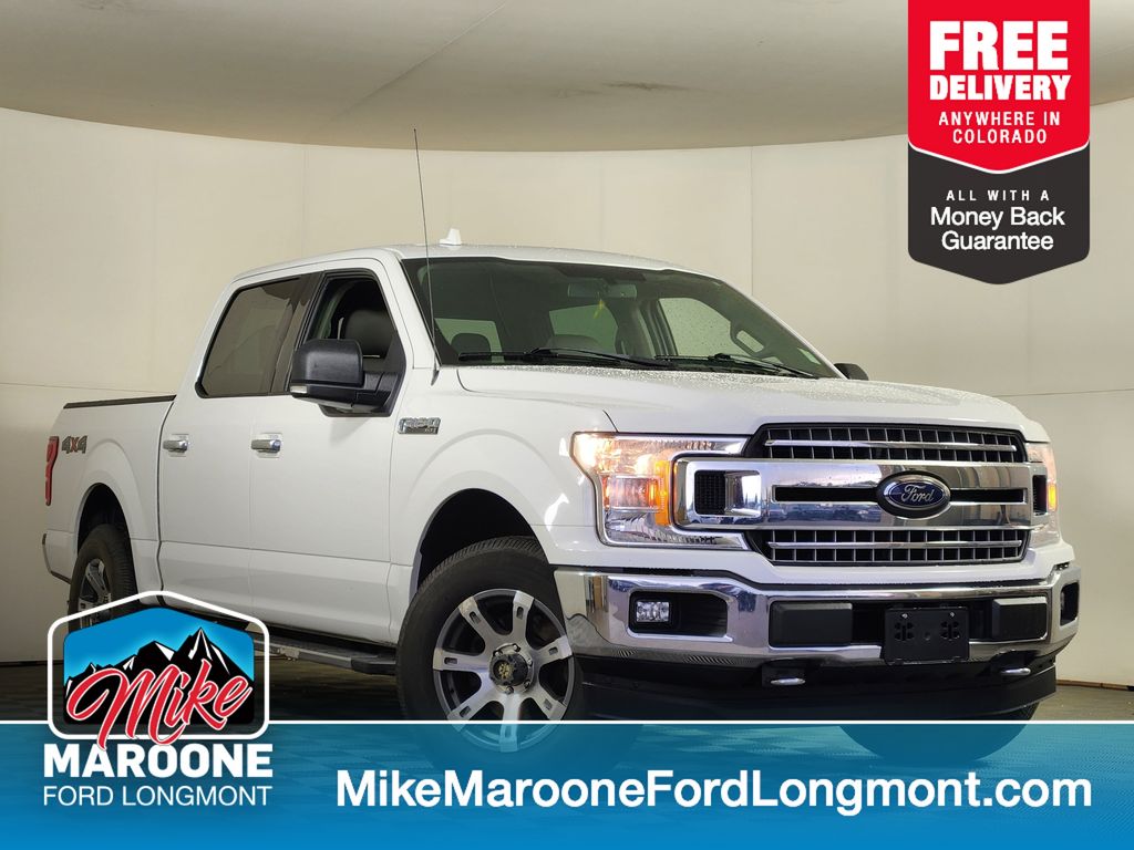 Oxford White 2018 Ford F-150 Pickup Truck Four-Wheel Drive Automatic
