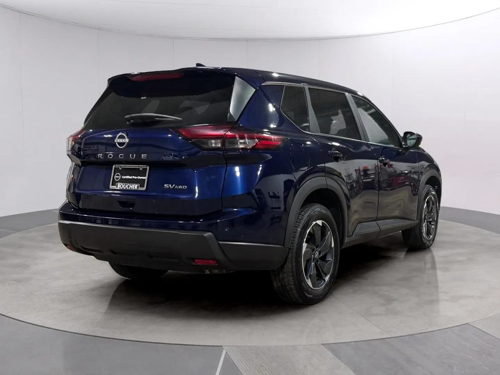 Certified Used 2024 Deep Ocean Blue Pearl Nissan SV image 4