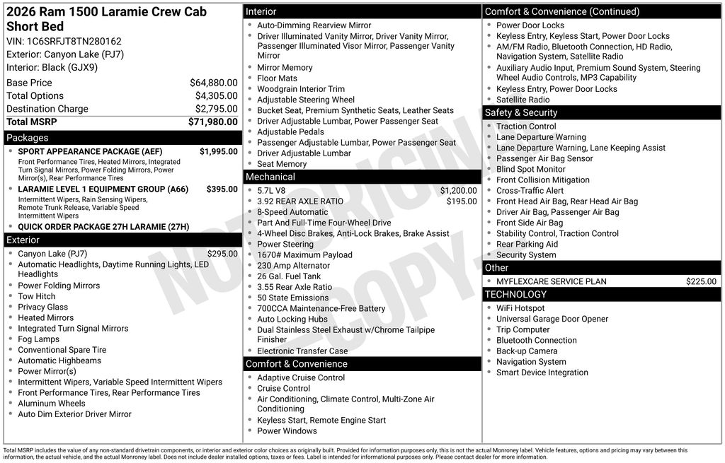 Certified Used 2026 Green Ram Laramie image 8