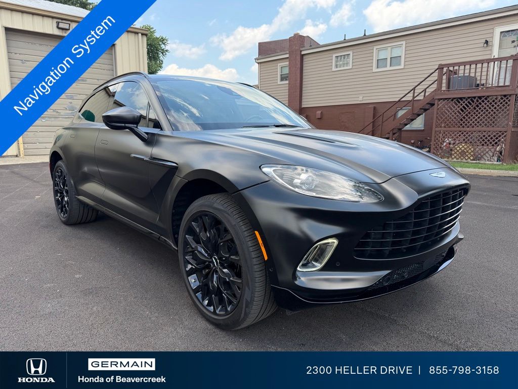 Black 2021 Aston Martin DBX SUV / Crossover All-Wheel Drive 9-Speed Automatic