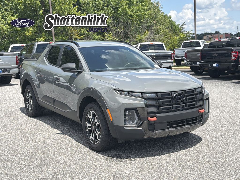 Hampton Gray 2025 Hyundai Santa Cruz Pickup Truck All-Wheel Drive Automatic