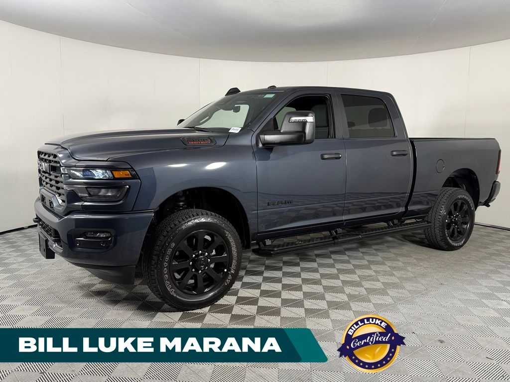 Forged Blue Metallic 2025 RAM 2500 Pickup Truck Four-Wheel Drive 8-Speed Automatic
