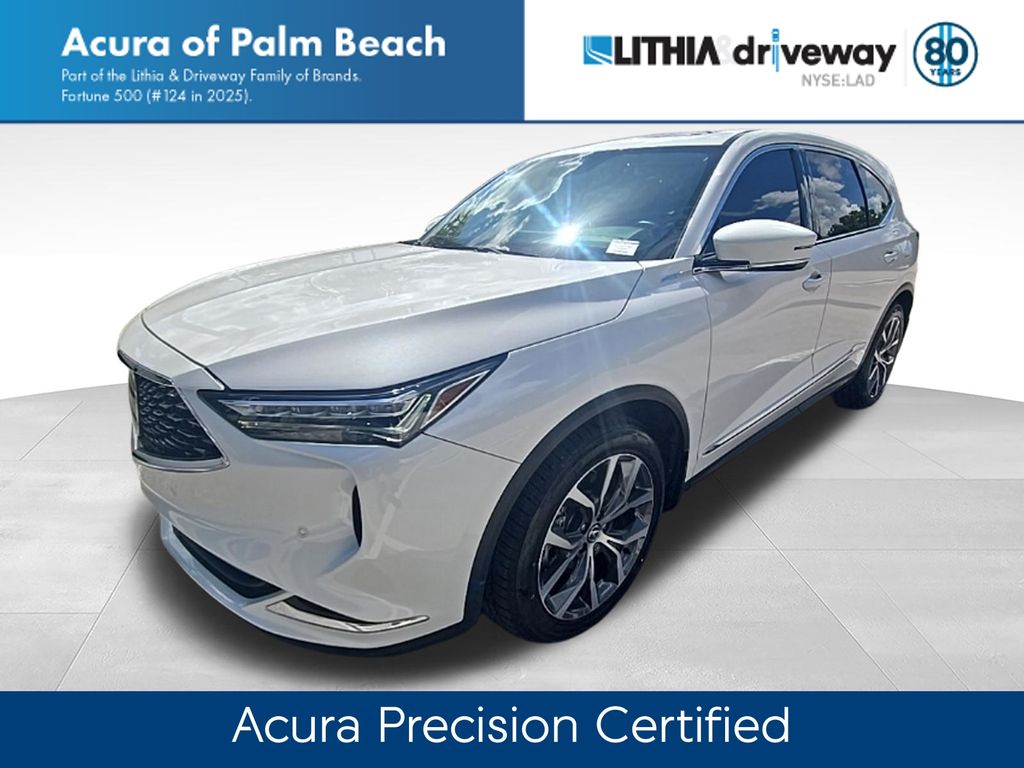 Platinum White Pearl 2024 Acura MDX SUV / Crossover Front-Wheel Drive Automatic
