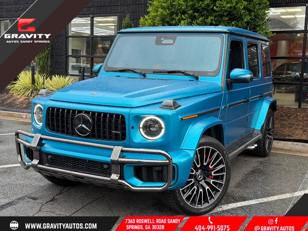 Blue 2025 Mercedes-Benz G-Class SUV / Crossover All-Wheel Drive 9-Speed Automatic