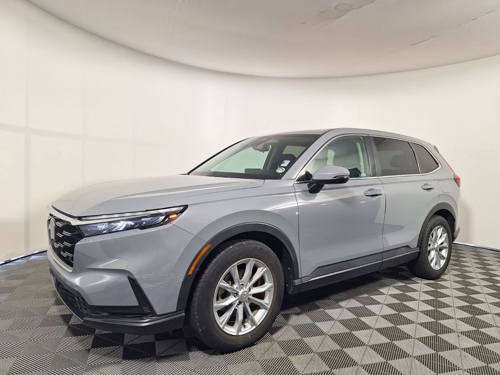 sparkle silver metallic 2024 Honda CR-V SUV / Crossover Front-Wheel Drive Continuously Variable Transmission