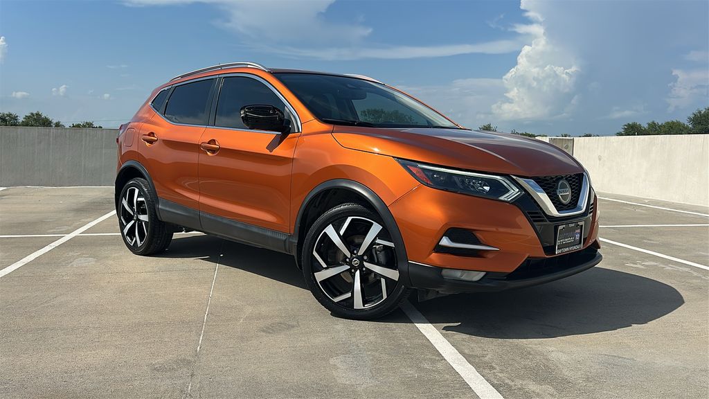 2021 Nissan Rogue Sport SL Orange at Joe Myers Mazda Kia