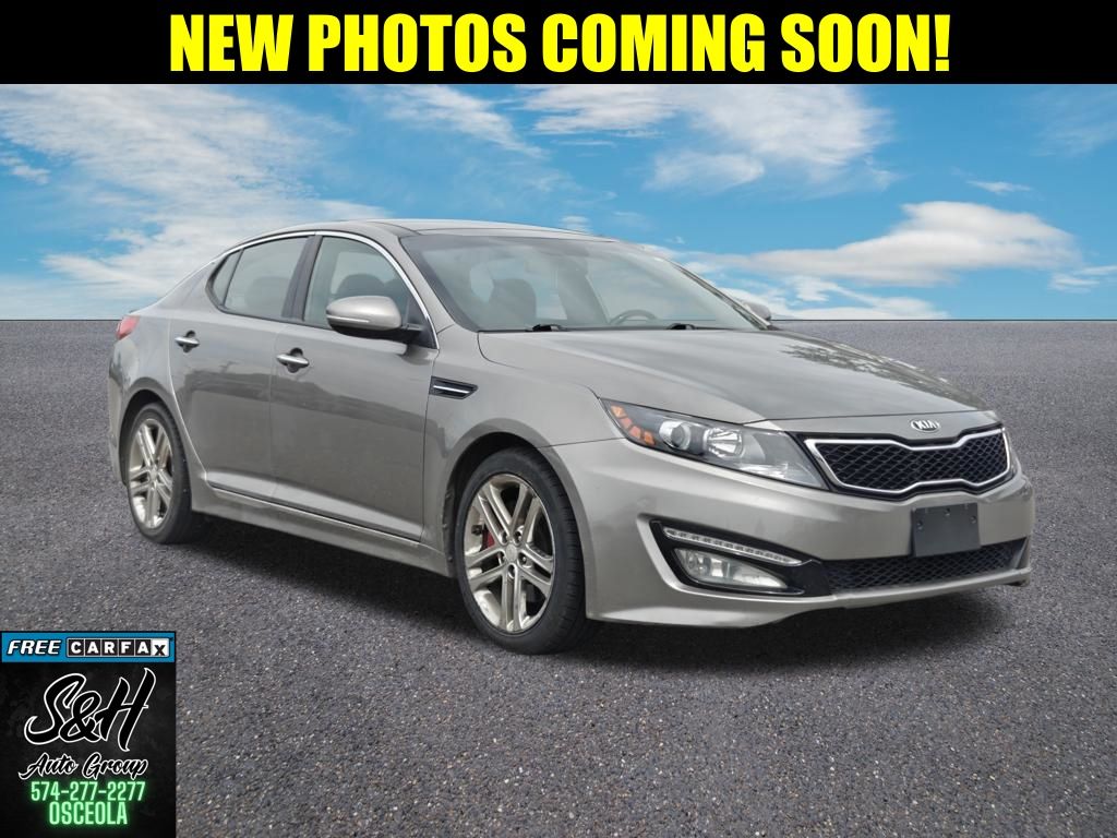 Titanium Metallic 2013 Kia Optima SX Sedan Front-Wheel Drive 6-Speed Automatic