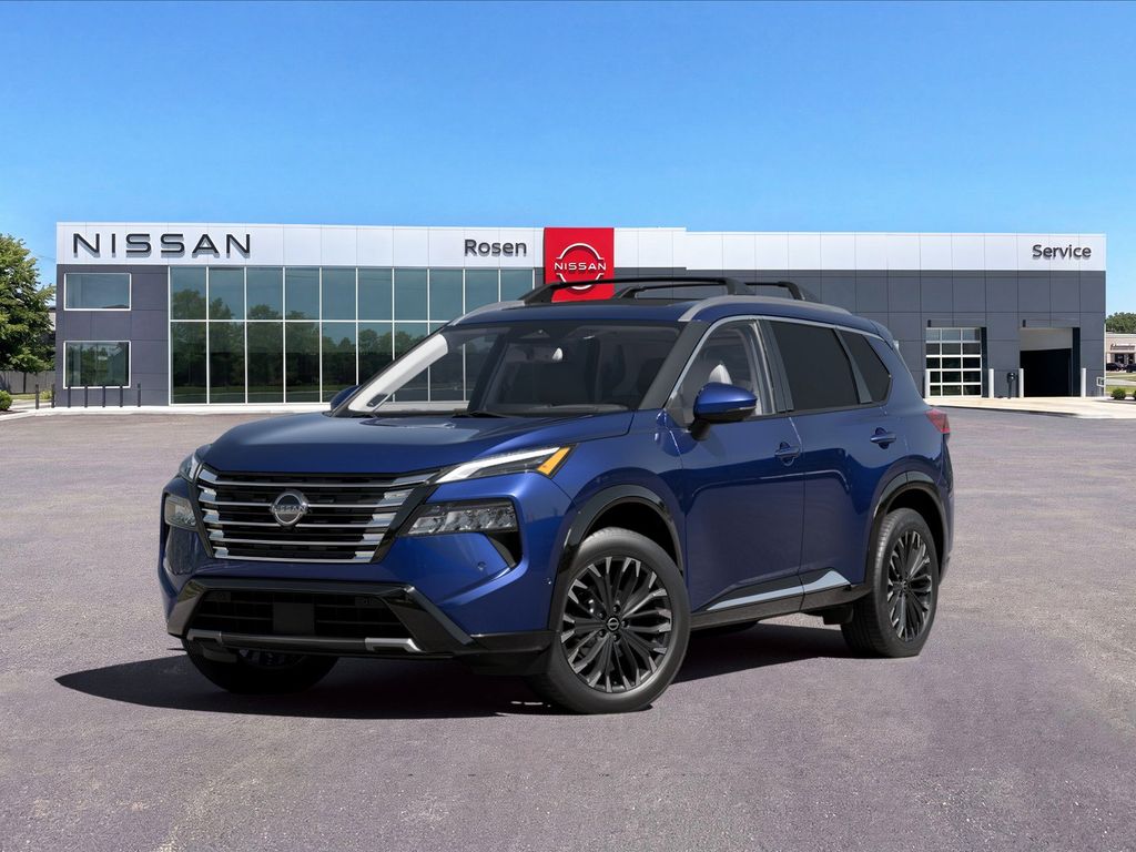 Deep Ocean Blue Pearl 2026 Nissan Rogue SUV / Crossover All-Wheel Drive Continuously Variable Transmission