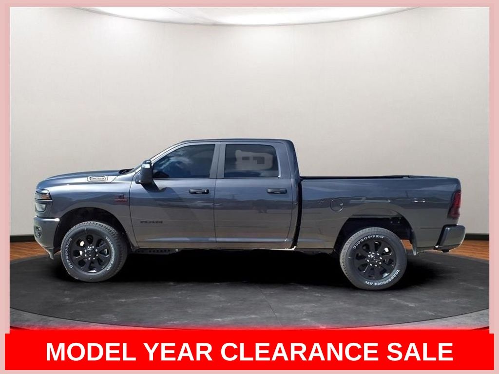 Gray (Granite Crystal Metallic Clearcoat) 2025 RAM 2500 Big Horn Crew Cab 4WD Pickup Truck Four-Wheel Drive 8-Speed Automatic