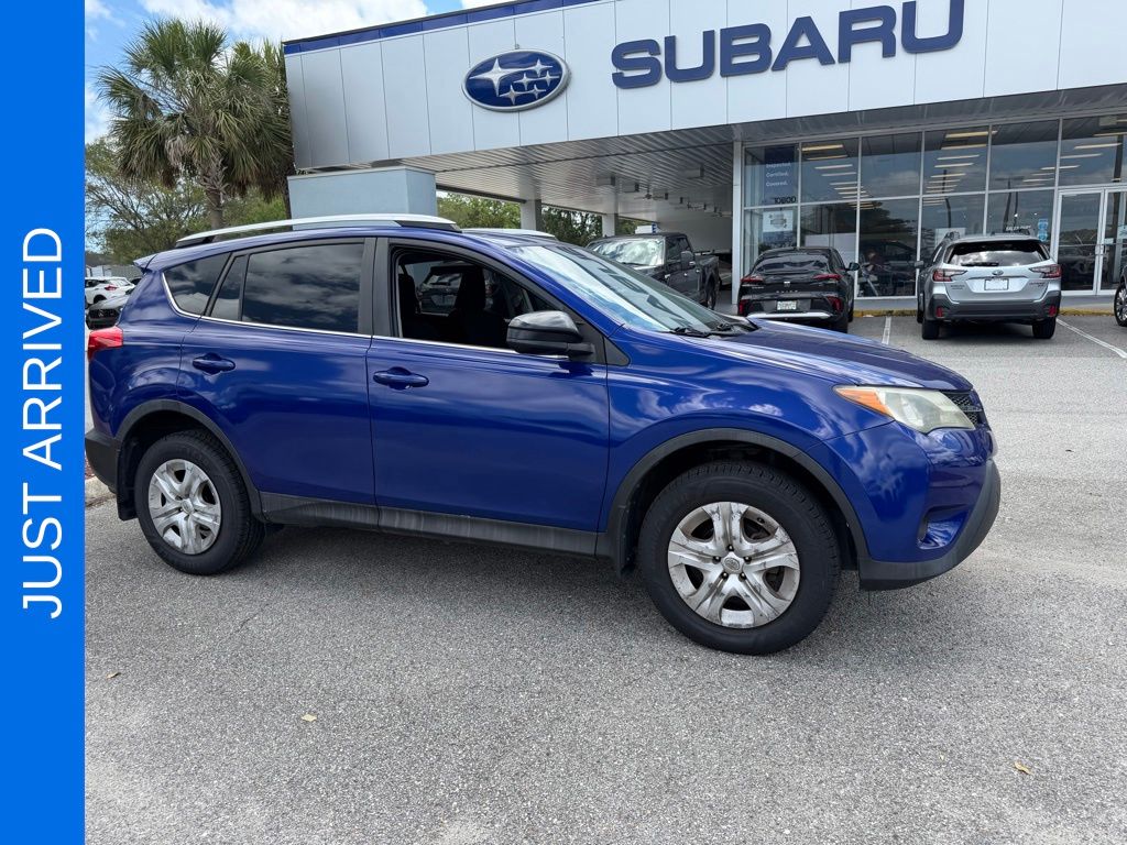 Blue Crush Metallic 2015 Toyota RAV4 LE SUV / Crossover Front-Wheel Drive 6-Speed Automatic