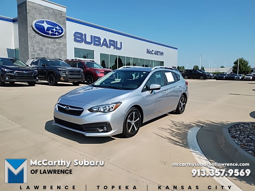 Ice Silver Metallic 2022 Subaru Impreza Wagon All-Wheel Drive Continuously Variable Transmission
