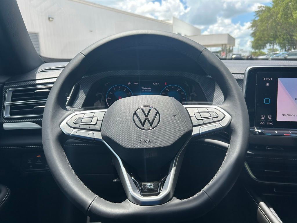 New 2026 Deep Black Volkswagen 2.0T SEL R-Line Black image 18