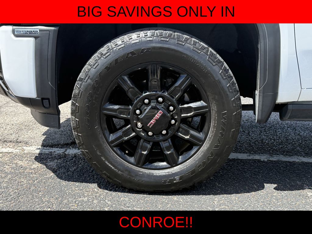 2024 GMC Sierra 2500HD AT4 White at Bayway Cadillac of The Woodlands