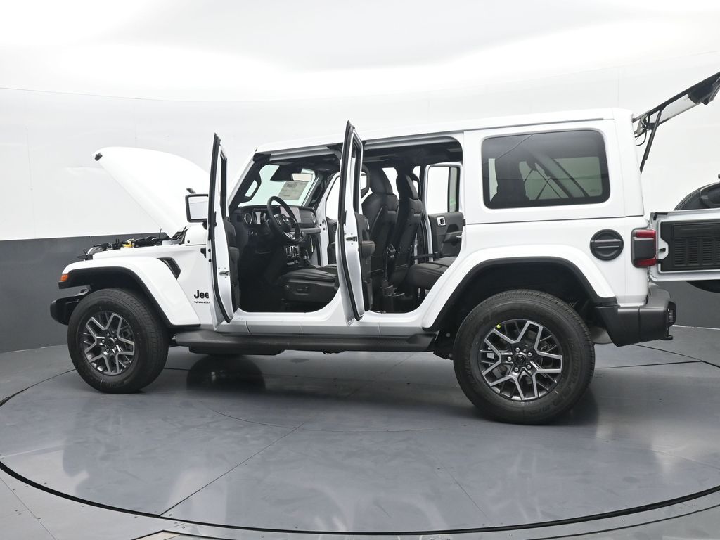 New 2026 Bright White Clearcoat Jeep Sahara image 71